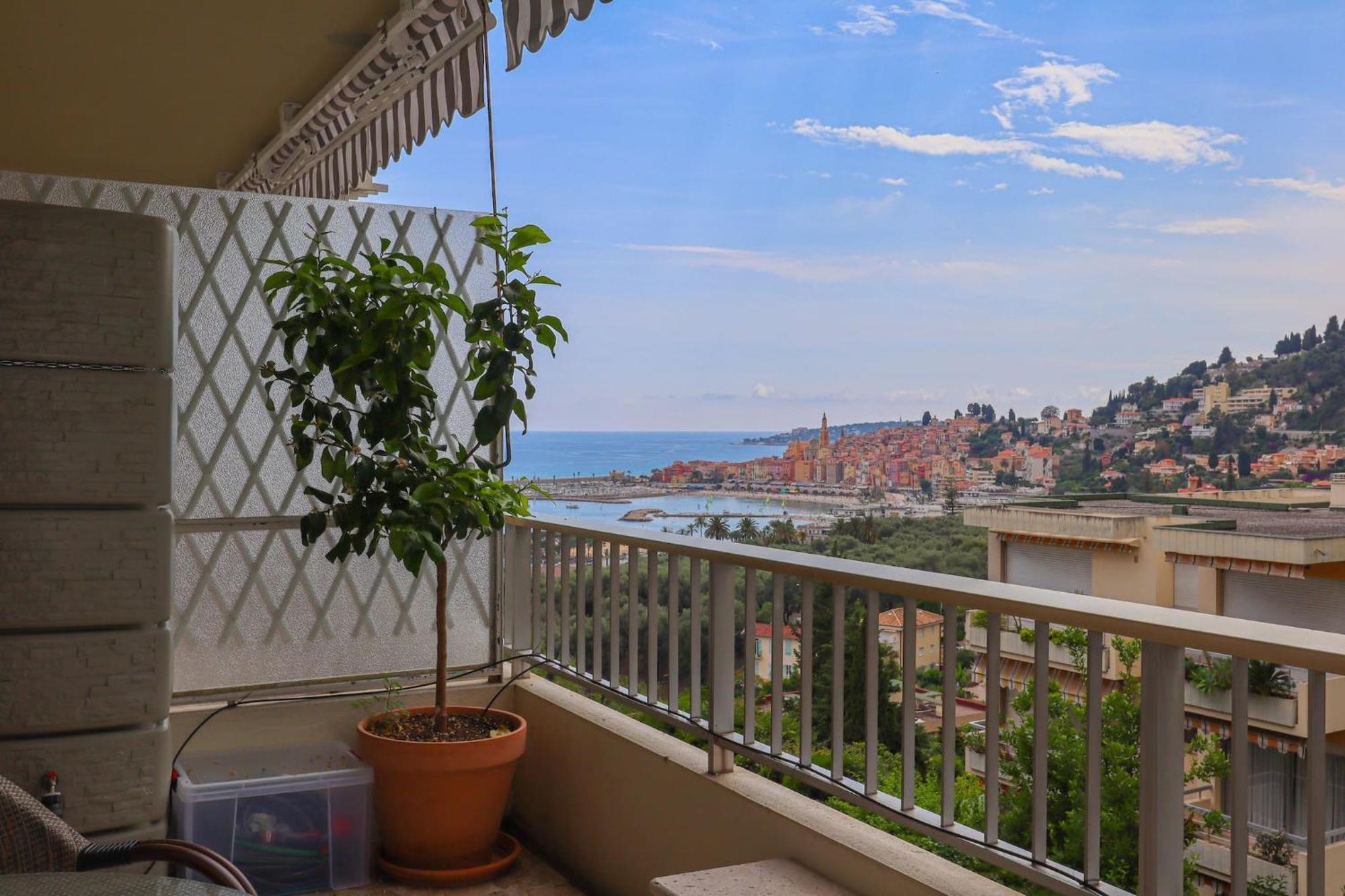 « La Grande Residence » Vue Mer, Piscine Menton Exterior foto