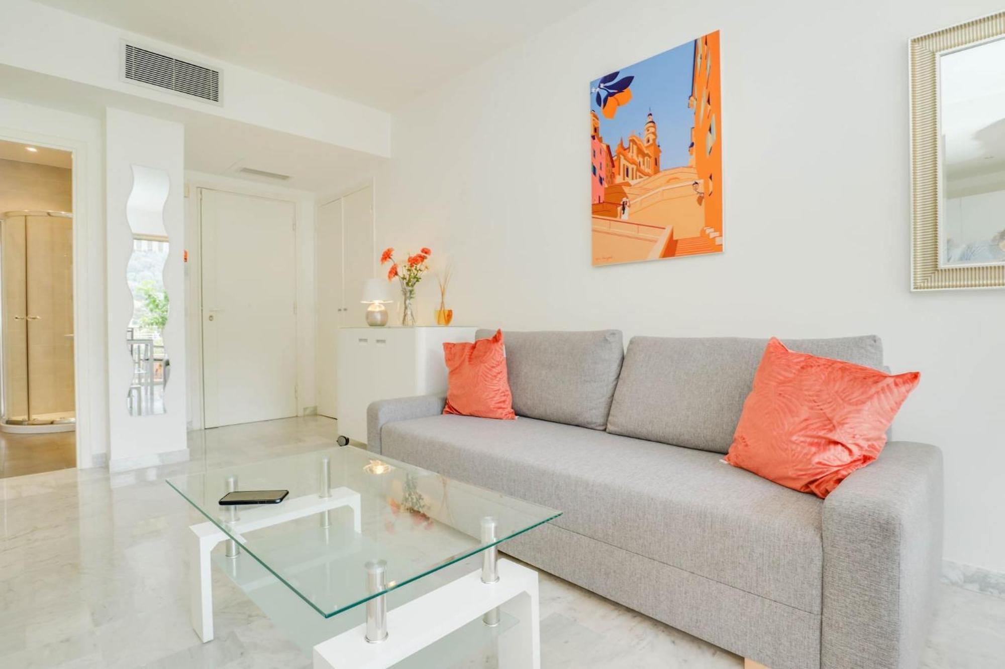 « La Grande Residence » Vue Mer, Piscine Menton Exterior foto